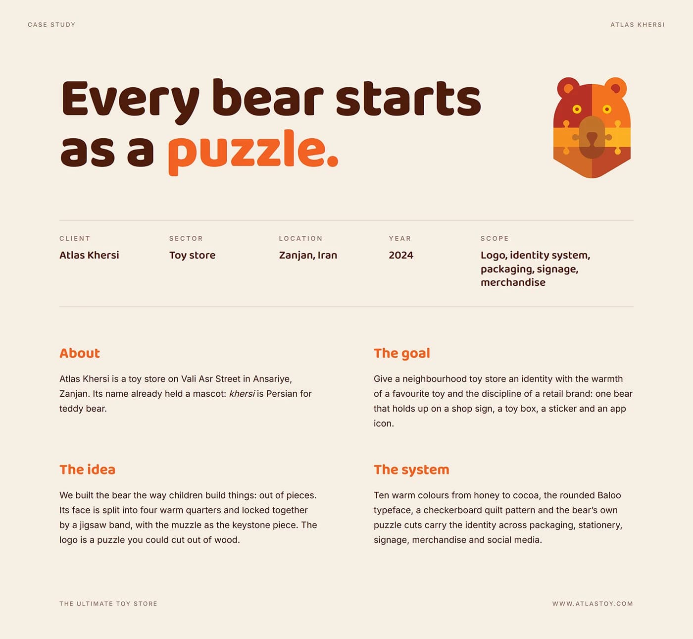 Atlas Khersi — Presentation